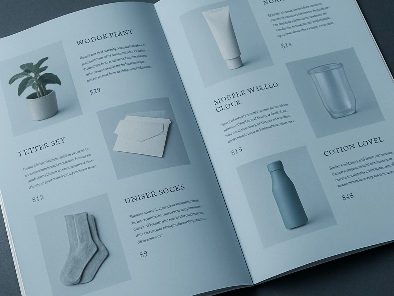 Product and Catalogue Copy